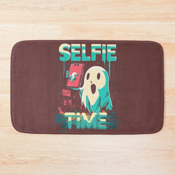 Item preview, Selfie Time Funny Halloween Boo Ghost in The City designed and sold by GENESIS-POD.