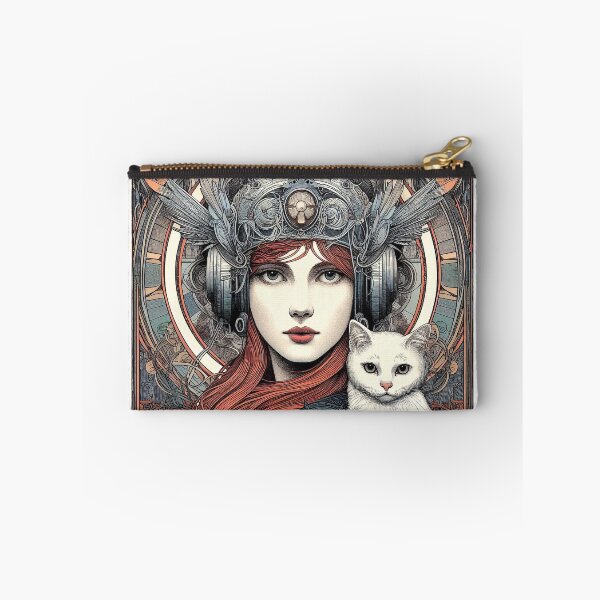 Item preview, Girl and white cat n.15 designed and sold by Carnisch.