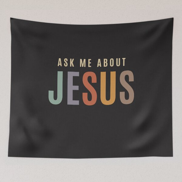 Item preview, Spiritual Conversations - Ask Me About Jesus designed and sold by cidolopez.