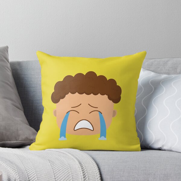 Item preview, A pillow containing a drawing of a crying child designed and sold by Kayan   Distinctive Store.