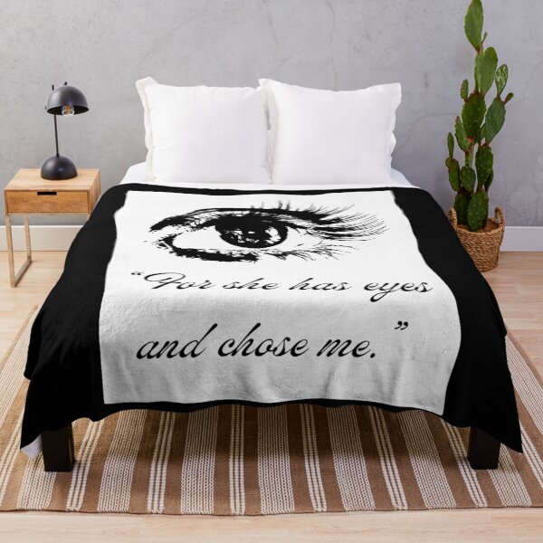 Item preview, For She Has Eyes And Chose Me. Shakespeare`s Othello Quote designed and sold by Rebel-Design.