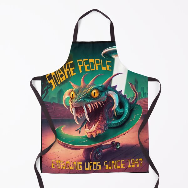Item preview, Snake People, Evading UFOs Since 1947, Retro Science Fiction designed and sold by Kye Chambers.