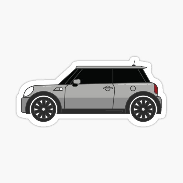 MINI Cooper Hardtop Blazing Red Gen 2 Sticker for Sale by