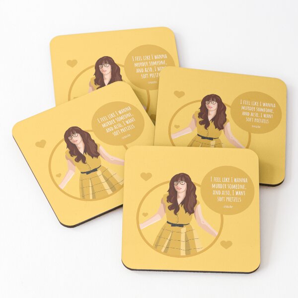 Item preview, New Girl TV Series - Jess Day - Jessica Day - Diseño de citas divertidas, cultura pop designed and sold by Summer Johnson.