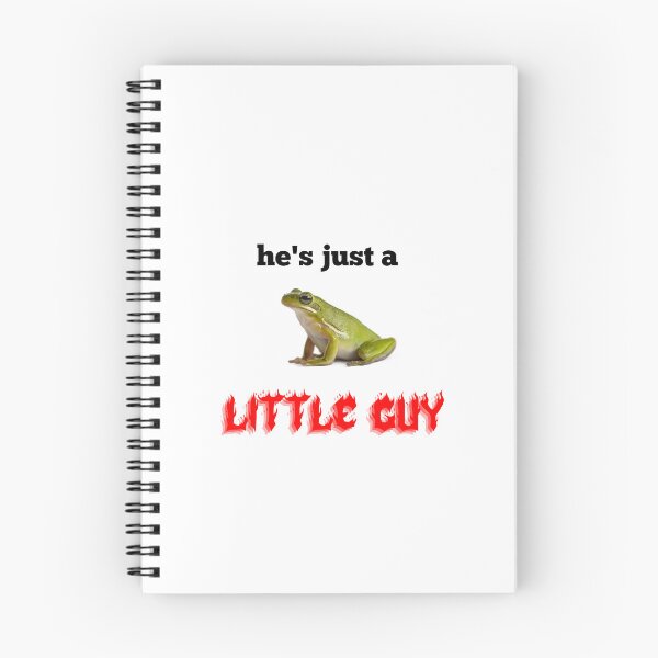 Item preview, He's Just A Little Guy | Frog  designed and sold by sadgaymemes.
