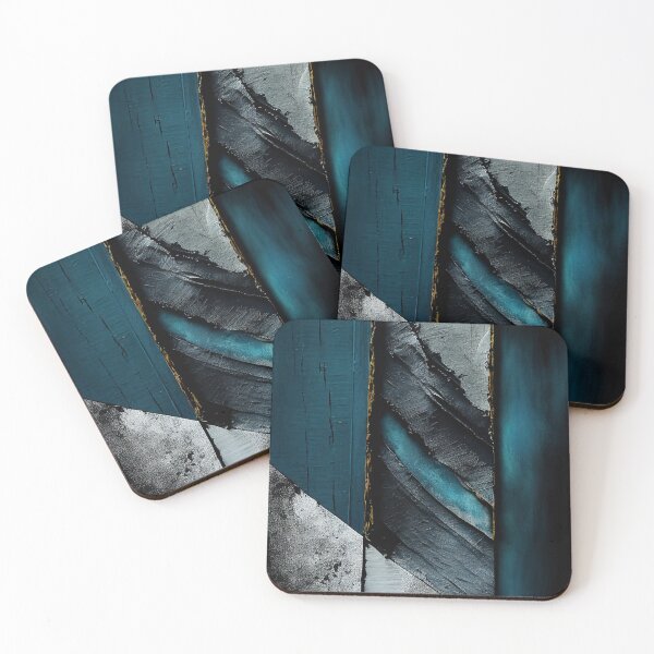 Item preview, Distinctive Grungy Patchwork Aesthetic Design designed and sold by CanvasInspire.