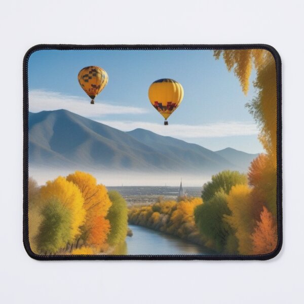 Item preview, Ballet aéreo de otoño: globos sobre el río Grande designed and sold by Jay Mody.