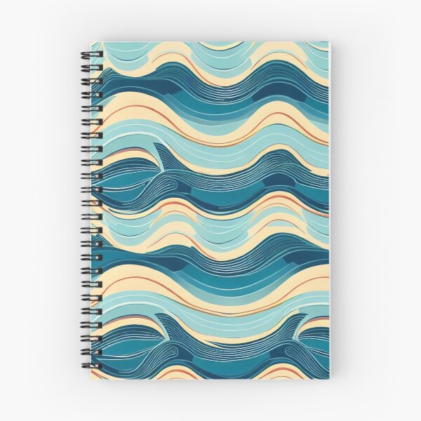Item preview, Pastel waves designed and sold by blackwhiteblue.