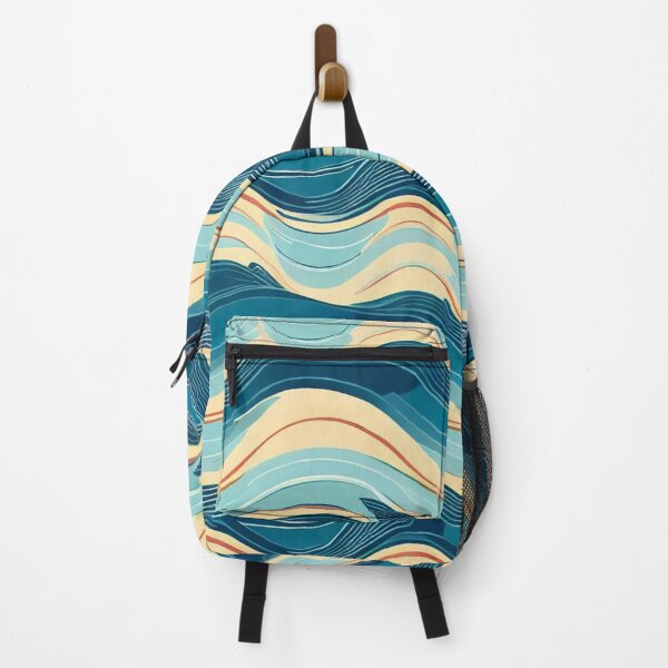 Item preview, Pastel waves designed and sold by blackwhiteblue.