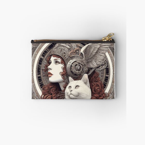 Item preview, Girl and white cat n.17 designed and sold by Carnisch.