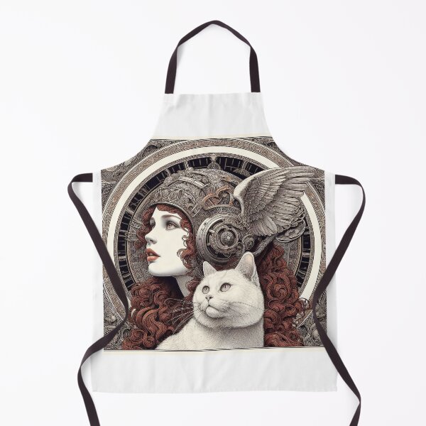 Item preview, Girl and white cat n.17 designed and sold by Carnisch.