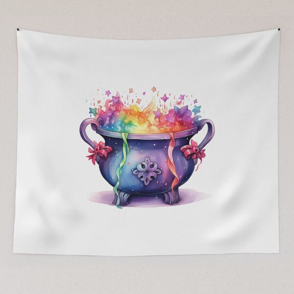 Item preview, Cute Rainbow Witch Halloween Sublimation designed and sold by MyDearWorld.