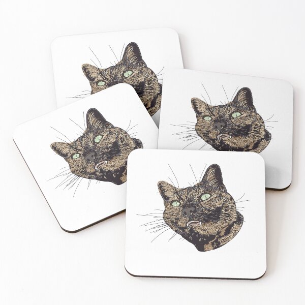 Item preview, Silly Kitty Face designed and sold by MailboxJim.