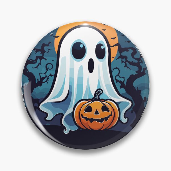 Item preview, Spooky Halloween Ghost  designed and sold by HaloPumpkin.