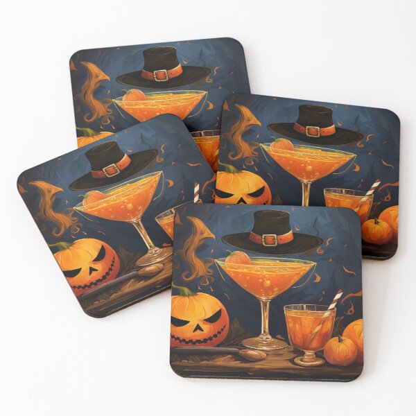 Item preview, Ethereal Mixtures- Halloween Spirits Dance in Modern Abstract Harmony designed and sold by OlfactoART Studio.