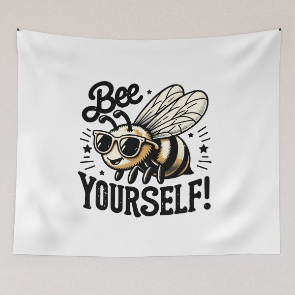 Item preview, Vintage Bee Yourself designed and sold by ElLocoMus.