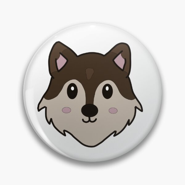 Item preview, Brown cute wolf designed and sold by Fightingmywolf.