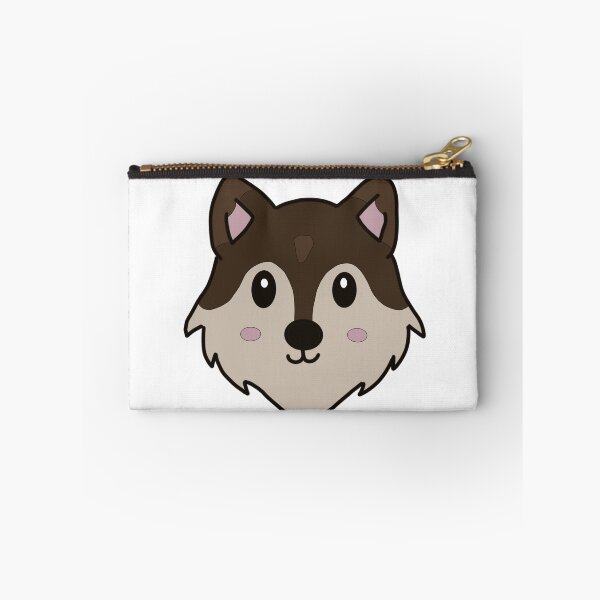 Item preview, Brown cute wolf designed and sold by Fightingmywolf.