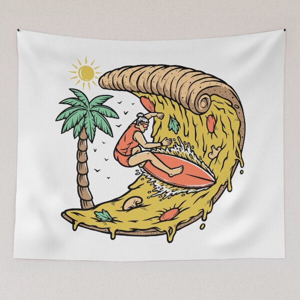 Item preview, Pizza Surfer designed and sold by SpaceBabe.