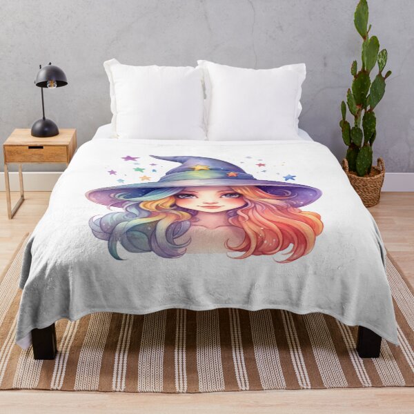 Item preview, Cute Rainbow Witch Halloween Sublimation designed and sold by MyDearWorld.