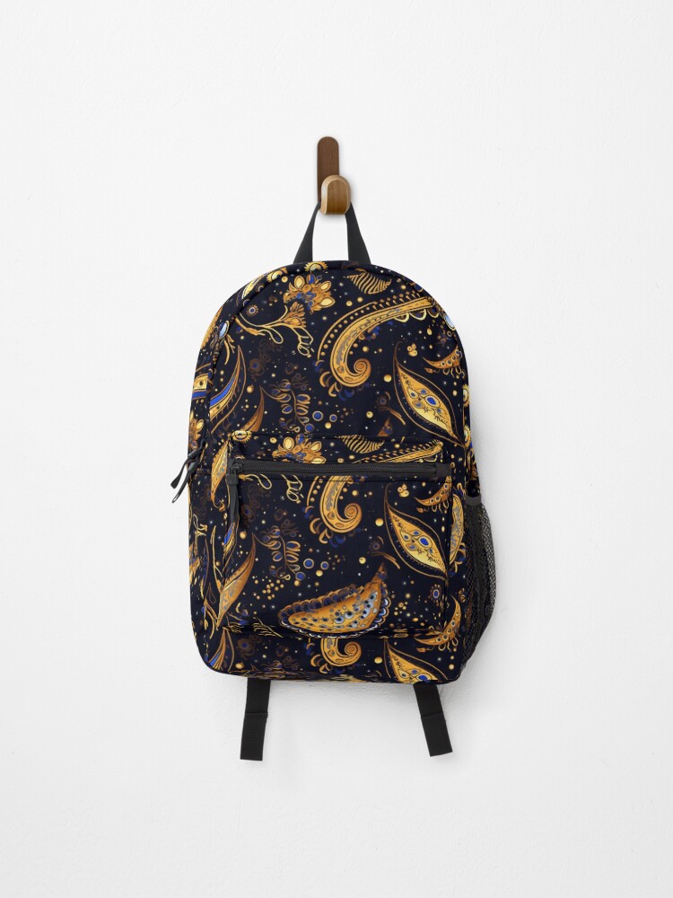 Thumbnail 1 of 3, Backpack, Paisley Pattern designed and sold by SideSignal.