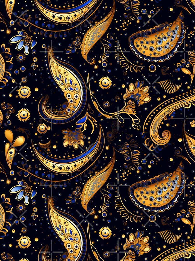 Thumbnail 5 of 5, A-Line Dress, Paisley Pattern designed and sold by SideSignal.