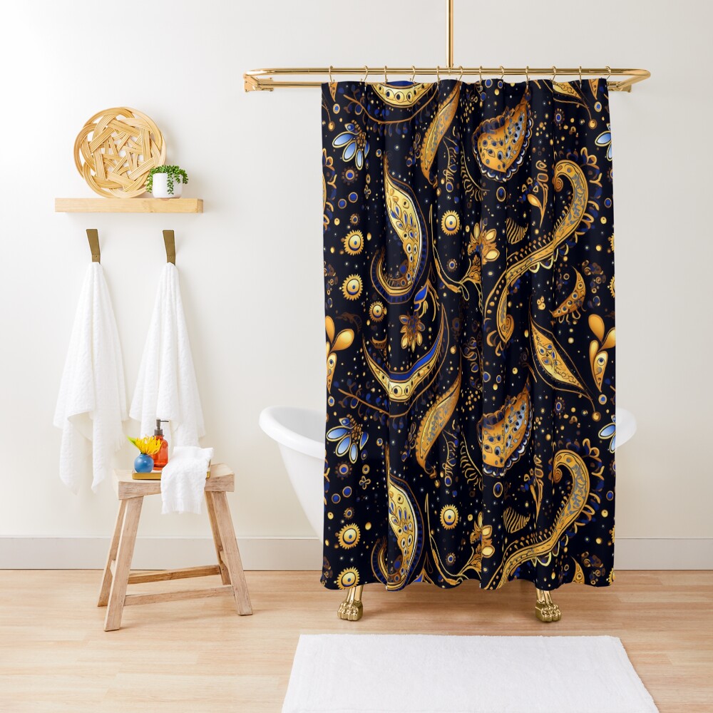 Item preview, Shower Curtain designed and sold by SideSignal.