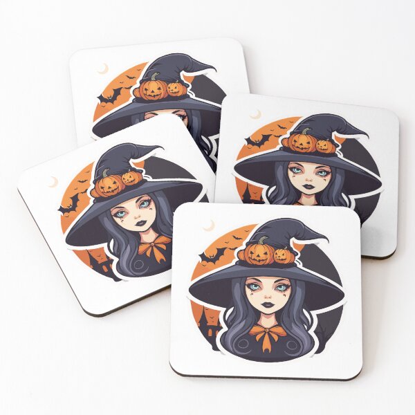 Item preview, Witches for Spooky Parties designed and sold by HaloPumpkin.