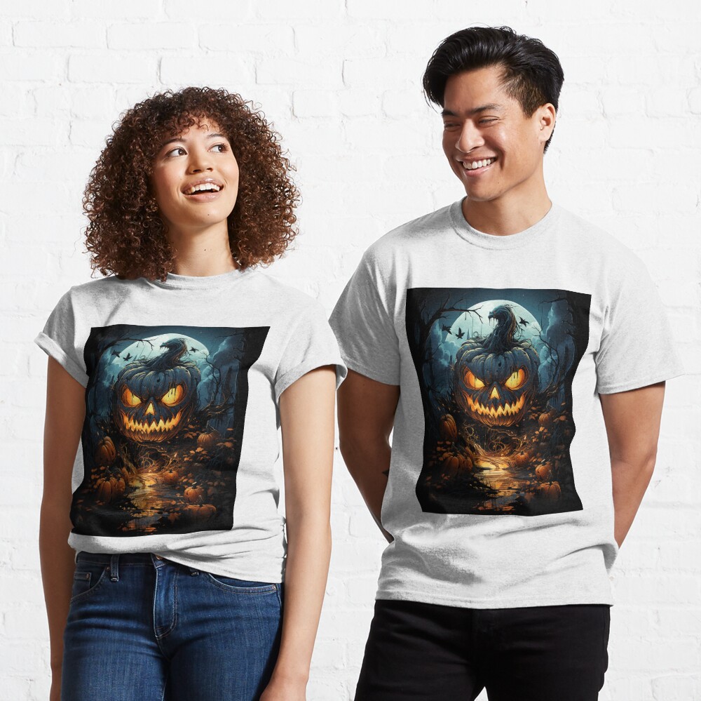 Jack-O-Lantern T-Shirt - FiveFingerTees