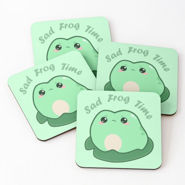 Item preview, Sad Frog Time designed and sold by LilBeeCrafts.