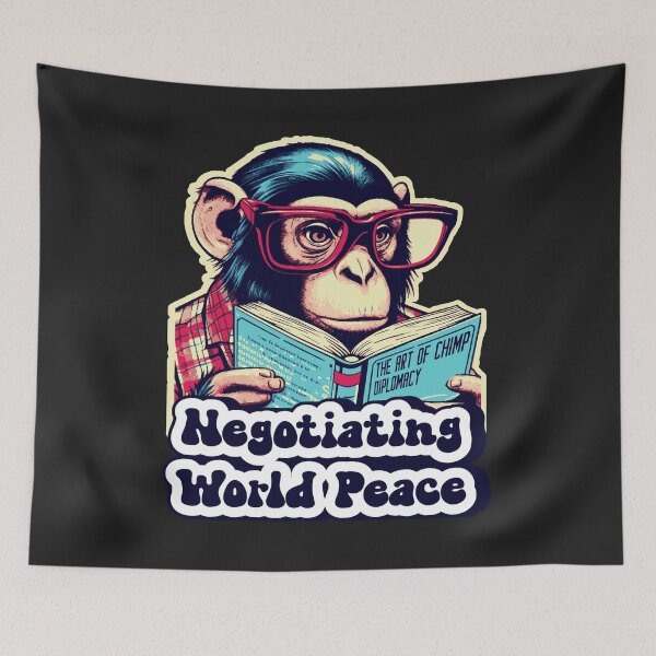 Item preview, World peace negotiator  designed and sold by HomeCoquette.