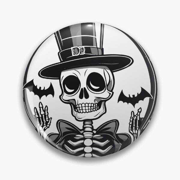 Item preview, Spooky Skeleton Performer designed and sold by HaloPumpkin.