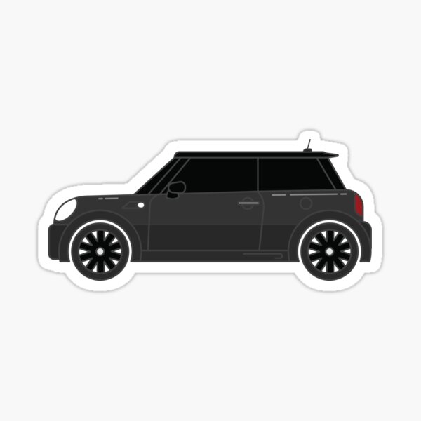 MINI Hardtop Dark Silver Gen2 Sticker