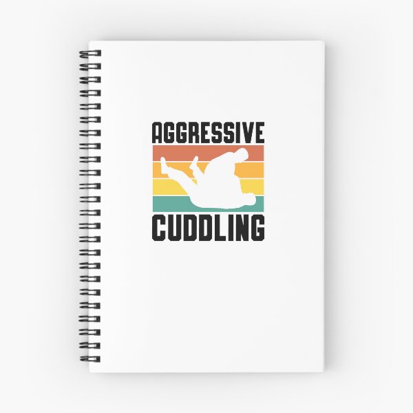 Item preview, Funny jiu jitsu Aggressive Cuddling designed and sold by ETIndustries.