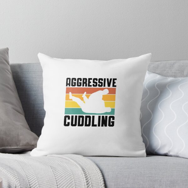 Item preview, Funny jiu jitsu Aggressive Cuddling designed and sold by ETIndustries.