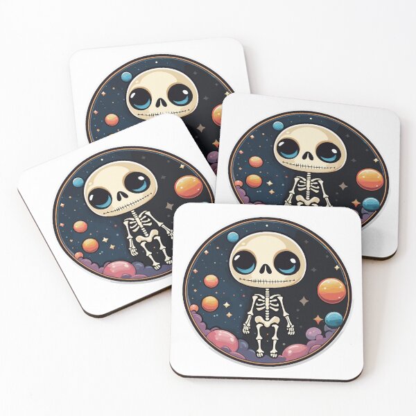 Item preview, Cosmic skeleton | Halloween designed and sold by HaloPumpkin.