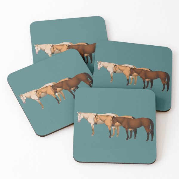 Item preview, Three Degrees (Bay Horses) designed and sold by Old Water Cryptid .