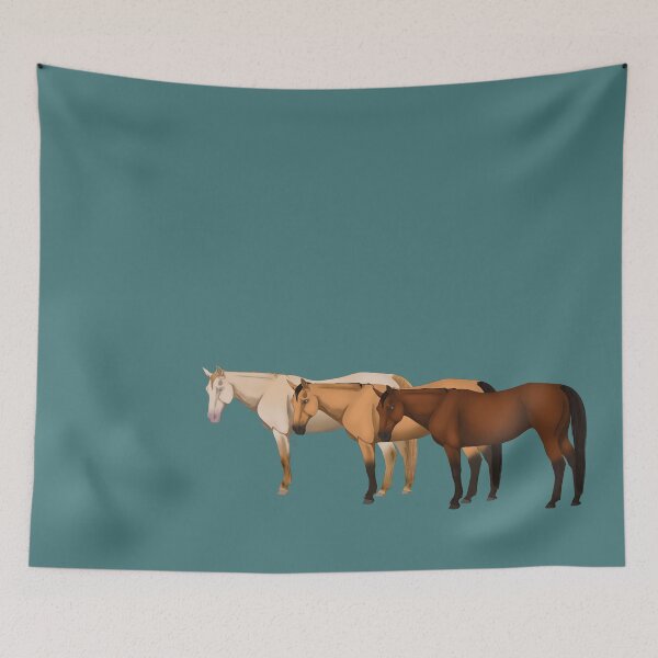 Item preview, Three Degrees (Bay Horses) designed and sold by Old Water Cryptid .