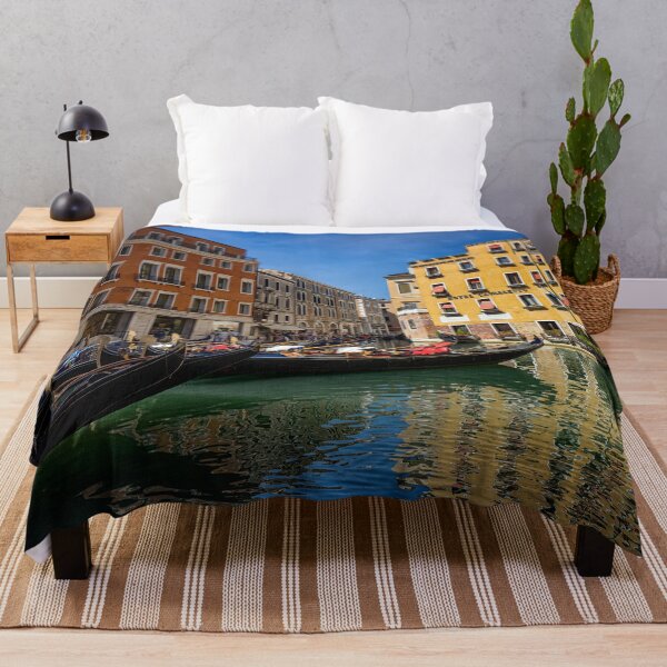 Item preview, Gondolas in Venice,Italy designed and sold by Kathy Weaver.