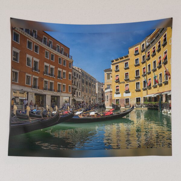 Item preview, Gondolas in Venice,Italy designed and sold by Kathy Weaver.