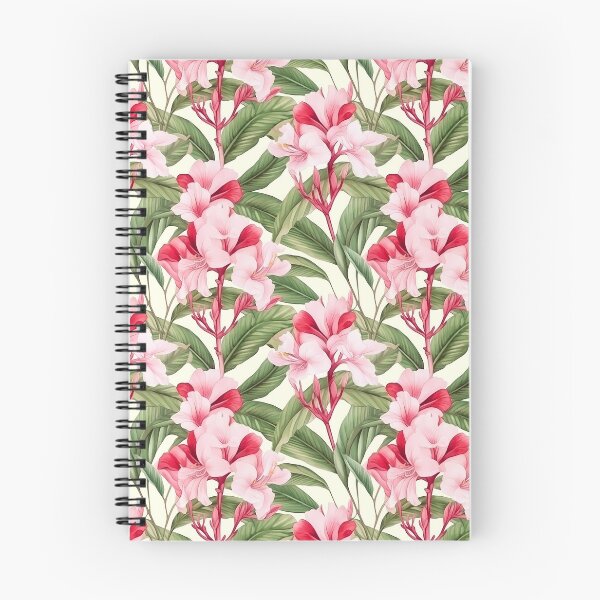 Item preview, Pink Cannas Flowers Tropical Summer Design. Exotic floral print. designed and sold by sunward.