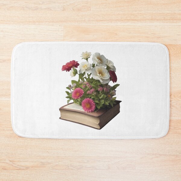 Item preview, Flowers growing from big book designed and sold by AleksKos.