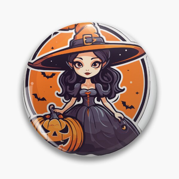 Item preview, Cute Halloween Witch designed and sold by HaloPumpkin.