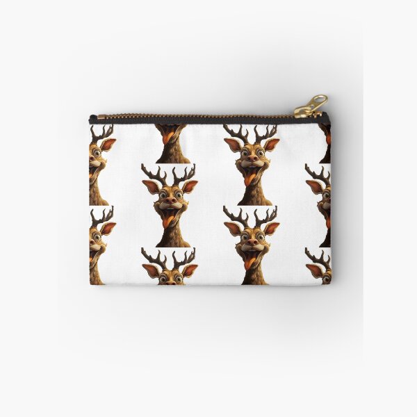 Item preview, funny deer designed and sold by CatSomeART.