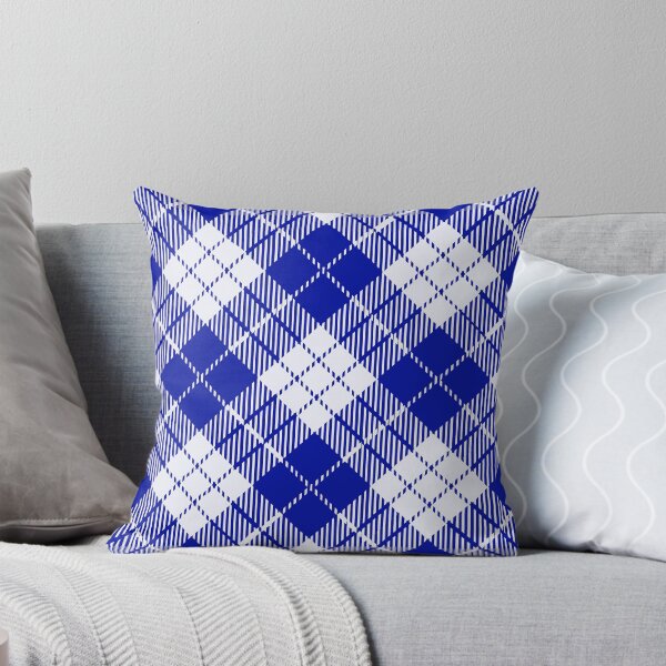 Item preview, Zaffre Tartan designed and sold by STUDIO MORE Los Angeles.