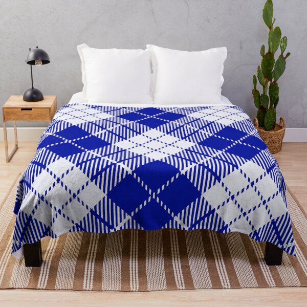 Item preview, Zaffre Tartan designed and sold by STUDIO MORE Los Angeles.