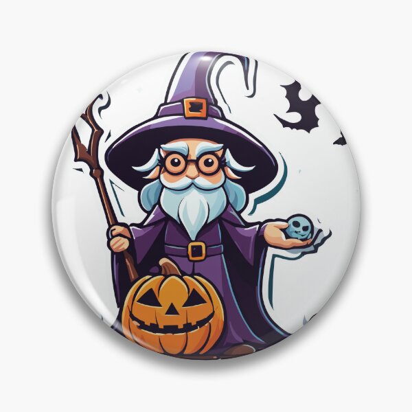 Item preview, Experienced Wizard with black magic | halloween designed and sold by HaloPumpkin.