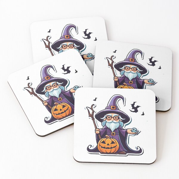 Item preview, Experienced Wizard with black magic | halloween designed and sold by HaloPumpkin.
