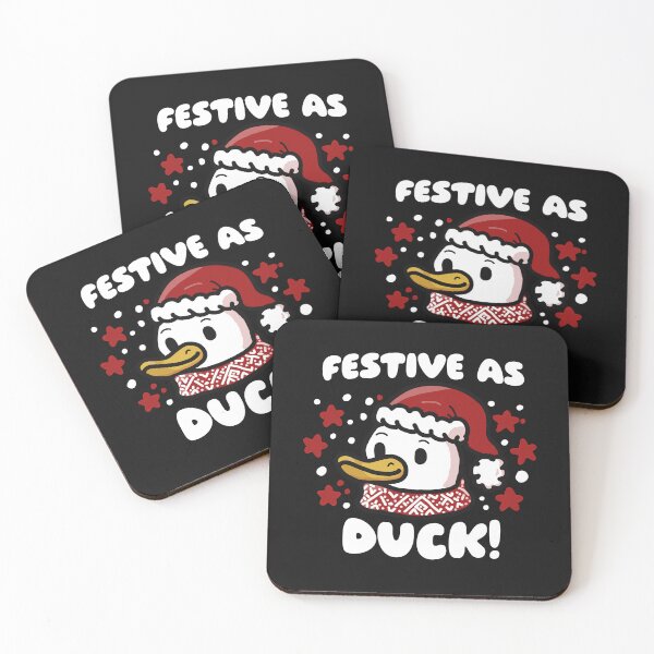 Item preview, Festive as Duck - Christmas Duck designed and sold by 1BPDesigns.
