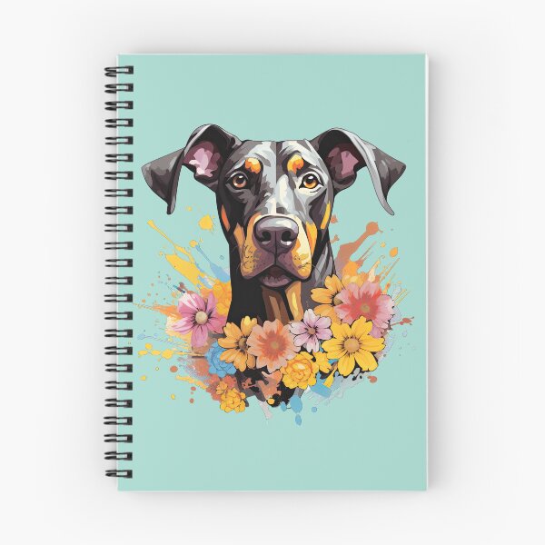 Item preview, Dobermann Watercolour Splash designed and sold by ZombieLH.